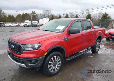 2020 Ford Ranger Xlt z USA, uszkodzony, nr VIN 1FTER4FH4LLA01154